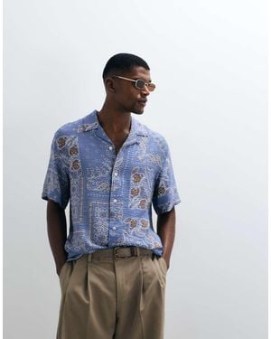 Mango Camicia - Blu