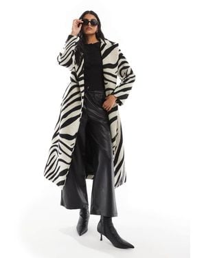 French Connection Belted Coat - White