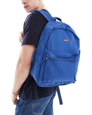 Levi's Zaino Basic Medio Con Logo Batwing - Blu