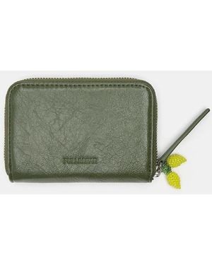Pull&Bear Portafoglio Decorato Kaki - Verde