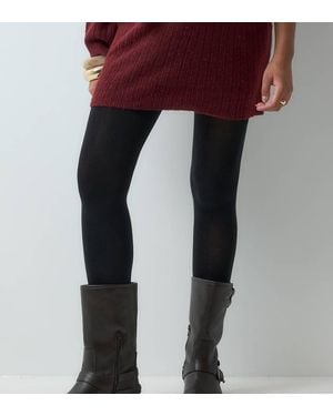 Lindex Mom Collant Premaman Pesanti Neri - Viola