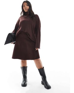 ONLY Skater Mini Skirt Co-ord - Black