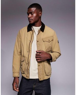 Barbour Drifter Wax Jacket - Blue