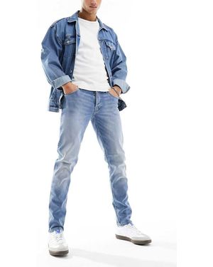 Jack & Jones Glenn Slim Tapered Fit Jeans - Blue