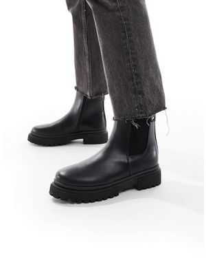New Look – knöchelhohe chelsea-stiefel - Schwarz