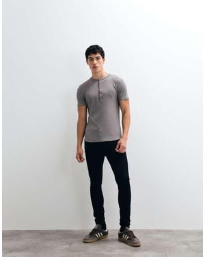 ASOS Spray On Jeans With Powerstretch - Black