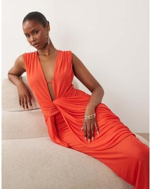 ASOS Vestito Lungo - Rosso