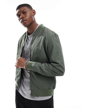 ASOS Lightweight Bomber Jacket - Gray