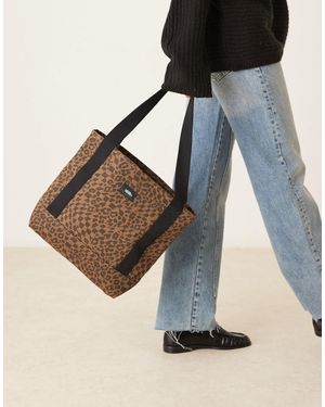 Vans Pergs Midi Print Tote Bag - Blue