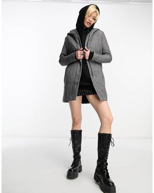 ONLY Lightweight Hooded Jacket - Grey