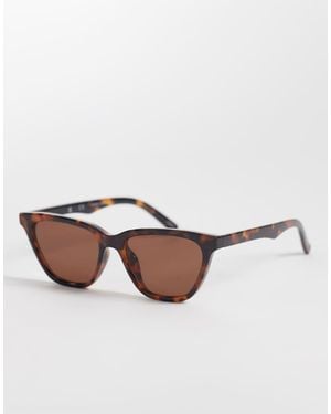Vero Moda Rectangular Cat Eye Sunglasses - Multicolour