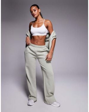 Kaiia Wide Leg Trackies - Grey