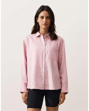 Oysho Camicia Vestibilità Comoda - Rosa