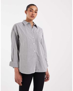 JJXX Jamie Camicia Oversize - Grigio