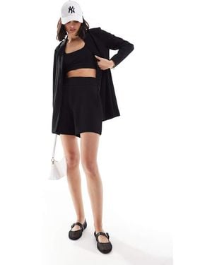 Jdy Smart Bermuda Short Co-ord - Black