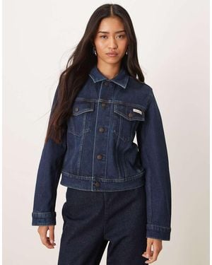 Calvin Klein Classic Trucker Denim Jacket - Blue