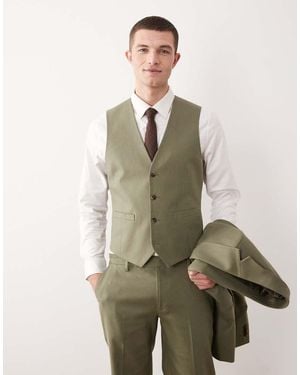 ASOS Suit Waistcoat - Green