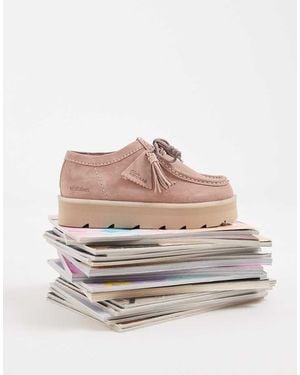Clarks Meare Walla Shoes - Grey