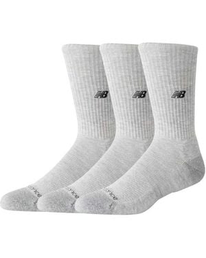 New Balance Active Premium Crew 3 Pack - Grey