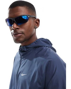 Nike Gafas De Sol Mate Para Correr Con Lentes Azules Grisáceas Efecto Espejo Skylon Ace De