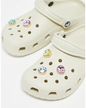 Crocs™ Pack De 5 Charms Jibbitz Dorados Con Diseño De Gemas De - Neutro