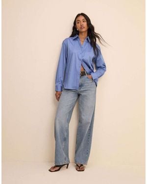 Nobody's Child Hestia Relaxed Shirt - Blue