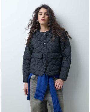 JJXX Diamond Quilted Jacket - Blue