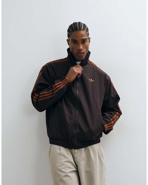 adidas Originals Firebird Woven Track Top - Black