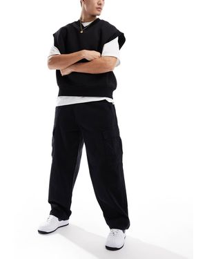 Only & Sons Loose Cargo Trouser - Black