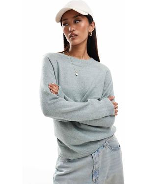 ONLY Crew Neck Knitted Jumper - Grey