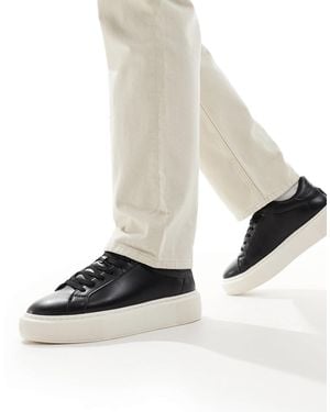 Jack & Jones Faux Leather Sneaker - White