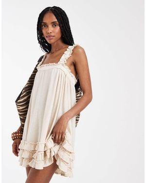 Free People Spring Tide Tunic - Natural