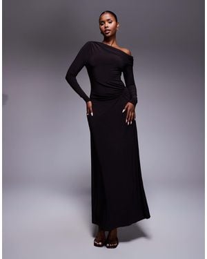 Forever New – asymmetrisches midaxi-kleid - Blau