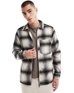Only & Sons Camicia Giacca - Grigio