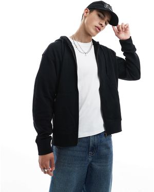 Jack & Jones – super-oversize-kapuzenpullover - Blau