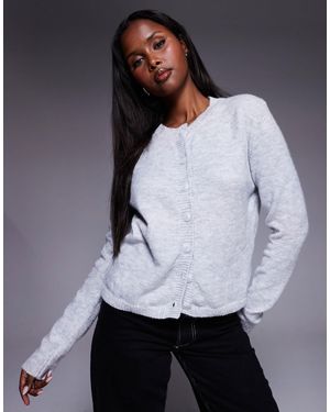 Princess Polly – denmark – strickjacke aus weichem strick - Weiß
