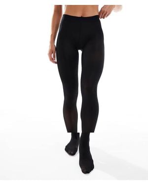 Lindex 2 Pack 50 Denier Super Stretch Tights - Black