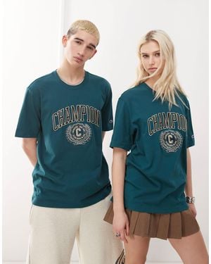 Champion – college – unisex-t-shirt - Blau