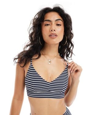Lindex Mix And Match Kelly Bikini Bralette Top - Blue