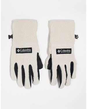 Columbia Helvetia Ii Sherpa Gloves - Natural