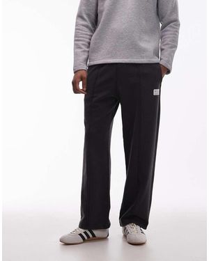 Champion Joggers Negros Con Bajos Ajustados Tuff Ones De - Gris