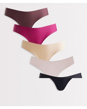 Cotton On Set Van 5 Onzichtbare Cheeky Onderbroeken - Roze
