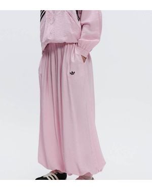 adidas Originals x ASOS Oversized Balloon Track Trousers - Pink