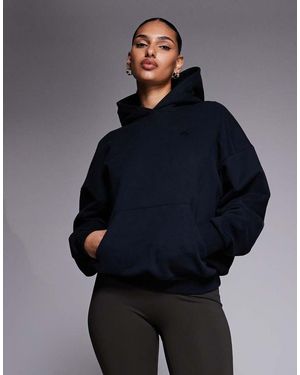 MONTIREX Sudadera Negra Con Capucha Form De - Azul
