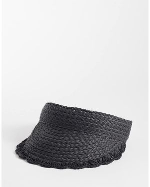 Accessorize Cappello Con Visiera Smerlata - Nero