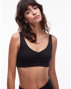 ARKET Naadloos Cropped Topje - Zwart