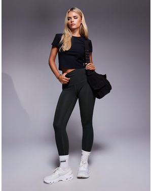 4505 Petite Icon Active Booty Sculpt High Waist Gym leggings With Inner Pocket - Blue