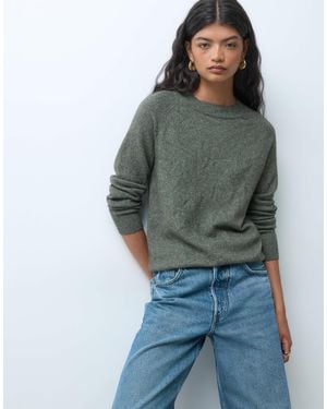 ONLY Crew Neck Jumper - Green