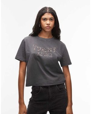 Tommy Hilfiger Boxy T-shirt - Grey