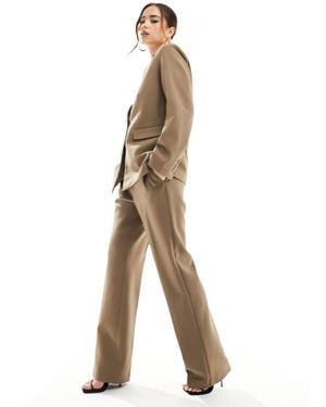 Y.A.S Tailored Trouser Co-Ord - Natural